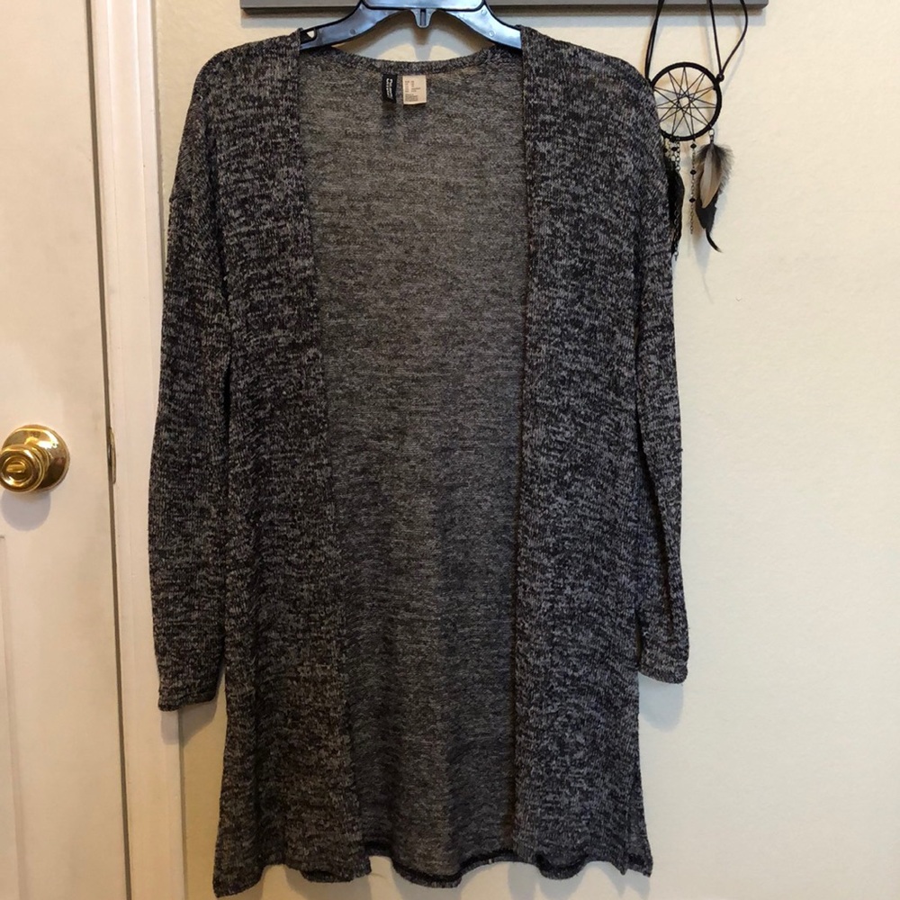 Gray Cardigan